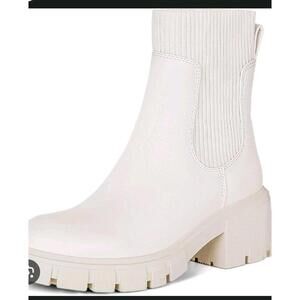 Women's Chelsea ankle Block heel boot